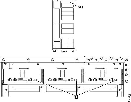 Identify LED for DASD fan tray