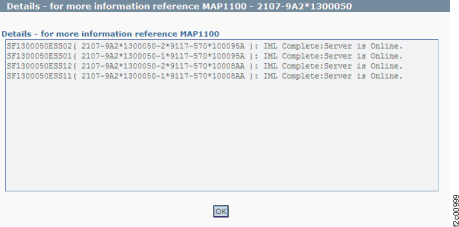 Window: LPARs IMLed (CPSS) details