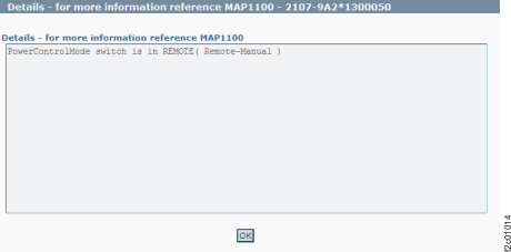 Window: PowerControl switch details