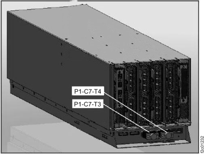 I/O enclosure SPCN cable connectors