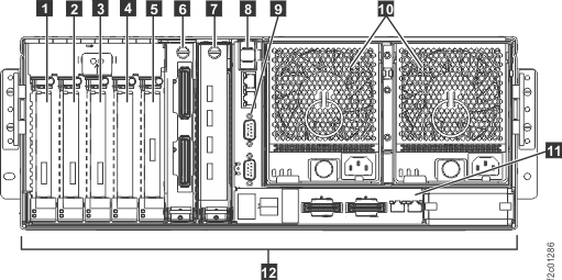CEC enclosure parts (rear view)