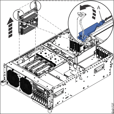 Removing a memory card