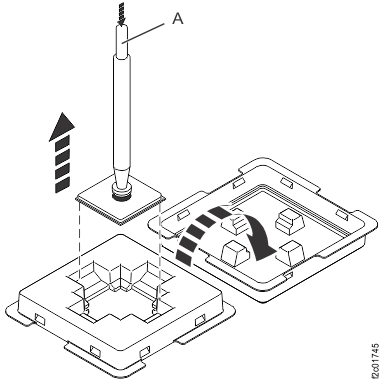 Removing the system processor modules from the packaging