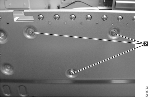 Removing the voltage regulator module guide bracket external screws