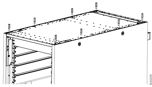 Top cover screw locations