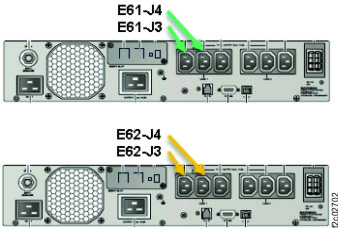 Locations, UPS (rear)
