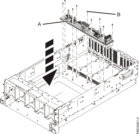 Replacing the power midplane
