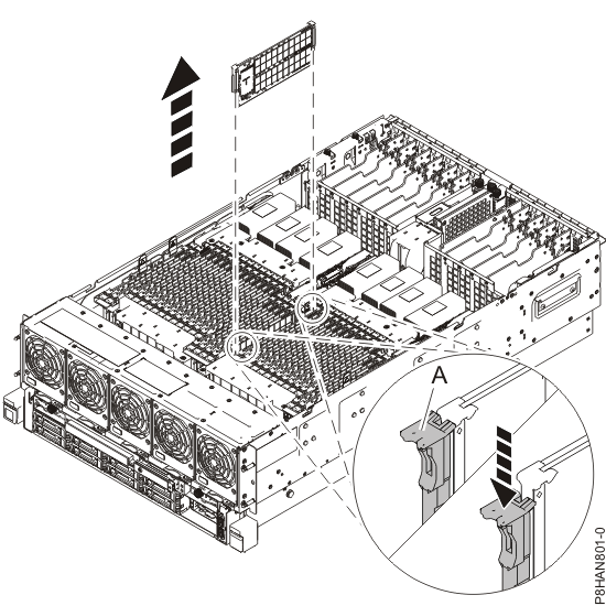 Removing a memory card from the system